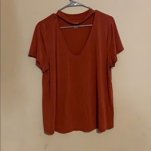 XXL Orange Dress Shirt